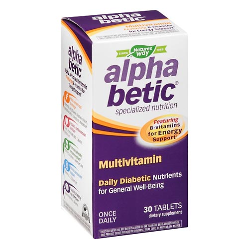 Image for Alpha Betic Multivitamin, Tablets,30ea from AuBurn Garnett