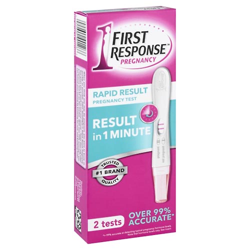 Image for First Response Pregnancy Test, Rapid Result,2ea from AuBurn Garnett