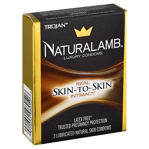 Image for Trojan Condoms, Natural Skin, Lubricated,3ea from AuBurn Garnett