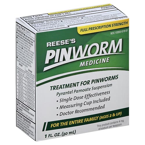 Image for Reeses Pinworm Medicine, Full Prescription Strength 1 oz from AuBurn Garnett