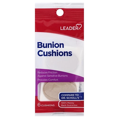 Image for Leader Cushions, Bunion,6ea from AuBurn Garnett