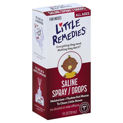 Image for Little Remedies Saline Spray/Drops,1oz from AuBurn Garnett