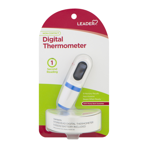 Image for Leader Thermometer, Digital, Non-Contact,1ea from AuBurn Garnett